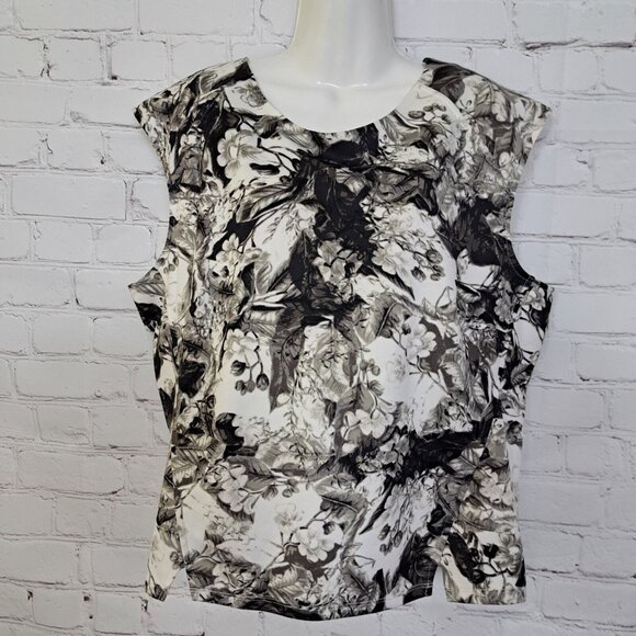 Robert Rodriguez Sleeveless Blouse Size 16 - Picture 1 of 8